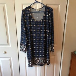 G Collection Dress 1X LS